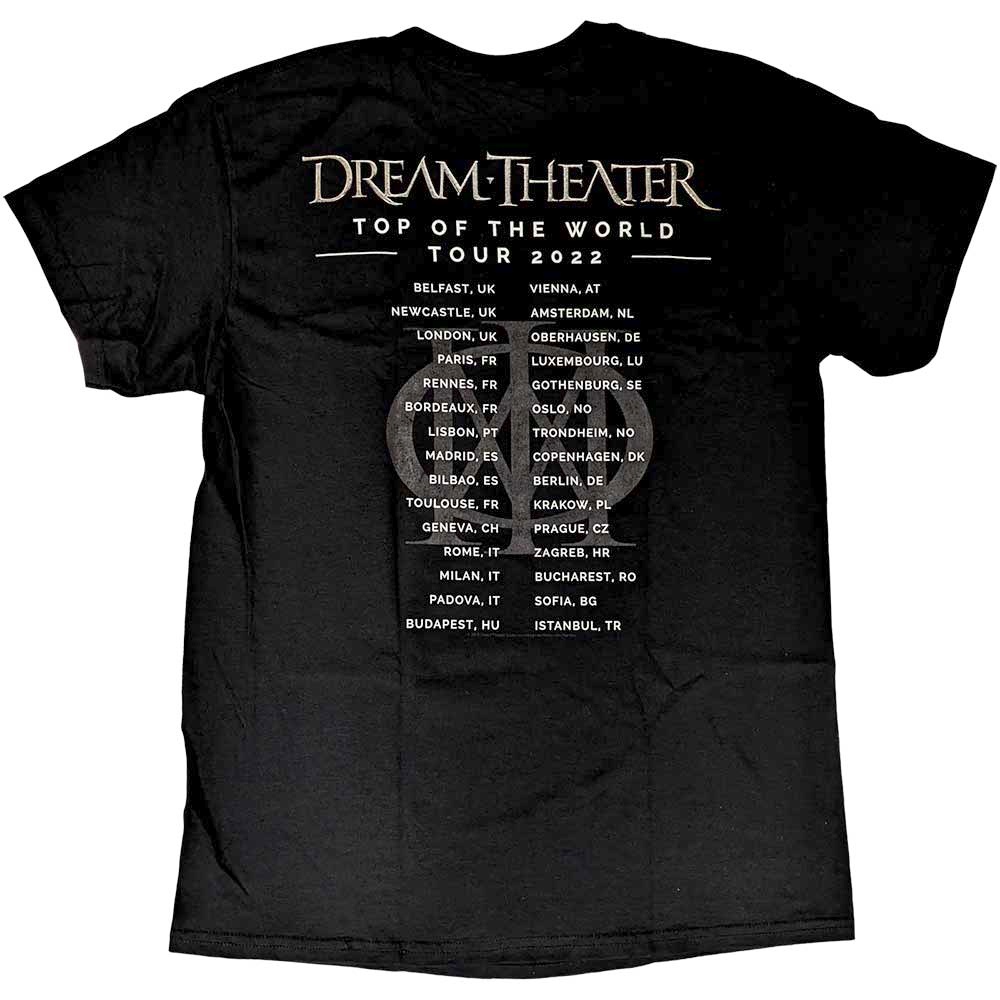 Dream Theater - TOTW Cover Art Tour 2022 Tshirt Homme - Noir